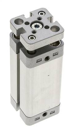 ISO 21287 Kompakter doppeltwirkender Zylinder 20-50mm - magnetisch - nicht drehend