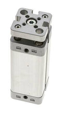 ISO 21287 Kompakter doppeltwirkender Zylinder 20-50mm - magnetisch - nicht drehend