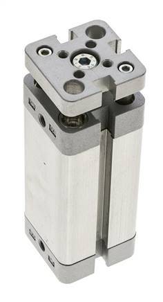 ISO 21287 Kompakter doppeltwirkender Zylinder 20-50mm - magnetisch - nicht drehend