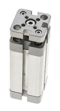 ISO 21287 Kompakter doppeltwirkender Zylinder 20-50mm - magnetisch - nicht drehend