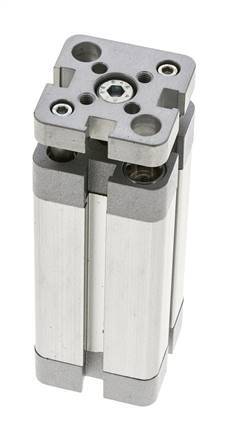 ISO 21287 Kompakter doppeltwirkender Zylinder 20-50mm - magnetisch - nicht drehend
