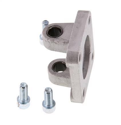 Clevis Female 50 mm ISO 15552 ISO 21287 Aluminium