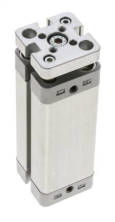 ISO 21287 Kompakter doppeltwirkender Zylinder 20-60mm - magnetisch - nicht drehend