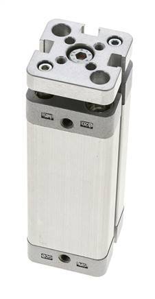 ISO 21287 Kompakter doppeltwirkender Zylinder 20-60mm - magnetisch - nicht drehend