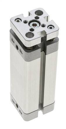 ISO 21287 Kompakter doppeltwirkender Zylinder 20-60mm - magnetisch - nicht drehend