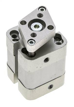 ISO 21287 Kompakter doppeltwirkender Zylinder 25-10mm - magnetisch - nicht drehend