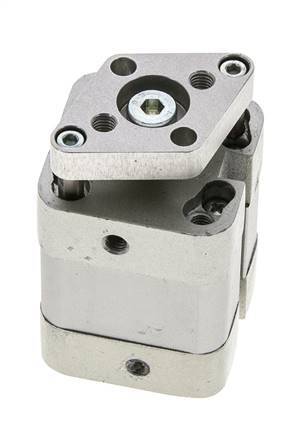 ISO 21287 Kompakter doppeltwirkender Zylinder 25-10mm - magnetisch - nicht drehend