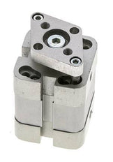 ISO 21287 Kompakter doppeltwirkender Zylinder 25-10mm - magnetisch - nicht drehend