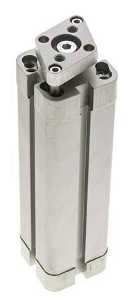 ISO 21287 Kompakter doppeltwirkender Zylinder 25-100mm - magnetisch - nicht drehend