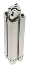 ISO 21287 Kompakter doppeltwirkender Zylinder 25-100mm - magnetisch - nicht drehend