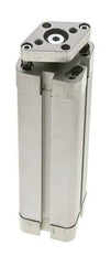 ISO 21287 Kompakter doppeltwirkender Zylinder 25-100mm - magnetisch - nicht drehend