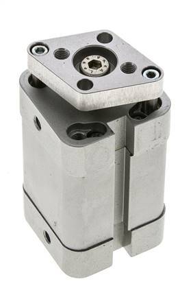 ISO 21287 Kompakter doppeltwirkender Zylinder 25-25mm - magnetisch - nicht drehend