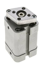 ISO 21287 Kompakter doppeltwirkender Zylinder 25-25mm - magnetisch - nicht drehend