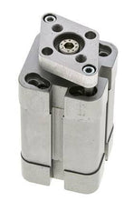 ISO 21287 Kompakter doppeltwirkender Zylinder 25-25mm - magnetisch - nicht drehend