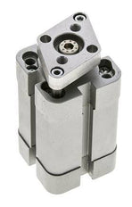ISO 21287 Kompakter doppeltwirkender Zylinder 25-25mm - magnetisch - nicht drehend