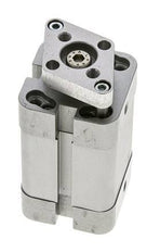 ISO 21287 Kompakter doppeltwirkender Zylinder 25-25mm - magnetisch - nicht drehend