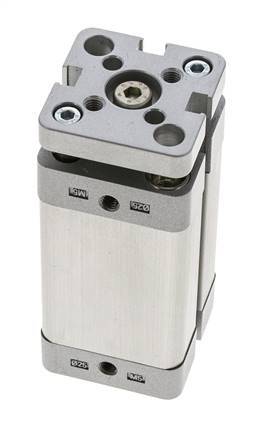 ISO 21287 Kompakter doppeltwirkender Zylinder 25-40mm - magnetisch - nicht drehend