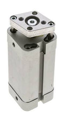 ISO 21287 Kompakter doppeltwirkender Zylinder 25-50mm - magnetisch - nicht drehend