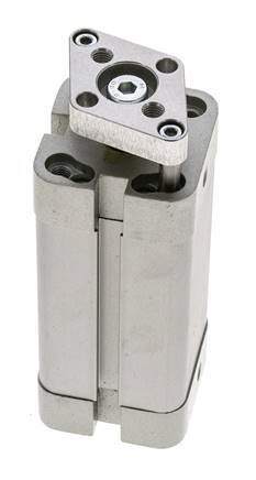 ISO 21287 Kompakter doppeltwirkender Zylinder 25-50mm - magnetisch - nicht drehend