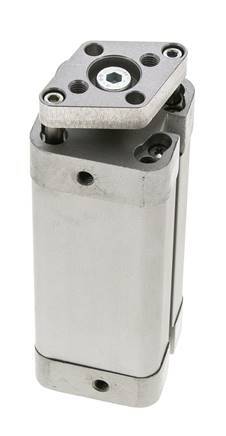 ISO 21287 Kompakter doppeltwirkender Zylinder 25-60mm - magnetisch - nicht drehend