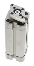 ISO 21287 Kompakter doppeltwirkender Zylinder 25-60mm - magnetisch - nicht drehend