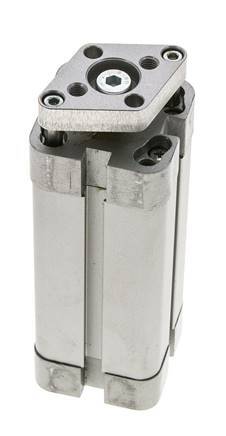 ISO 21287 Kompakter doppeltwirkender Zylinder 25-60mm - magnetisch - nicht drehend