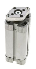 ISO 21287 Kompakter doppeltwirkender Zylinder 25-60mm - magnetisch - nicht drehend