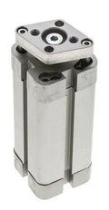 ISO 21287 Kompakter doppeltwirkender Zylinder 25-60mm - magnetisch - nicht drehend