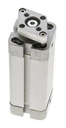 ISO 21287 Kompakter doppeltwirkender Zylinder 25-60mm - magnetisch - nicht drehend