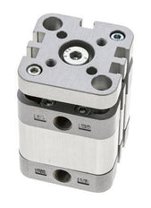 ISO 21287 Kompakter doppeltwirkender Zylinder 32-10mm - magnetisch - nicht drehend