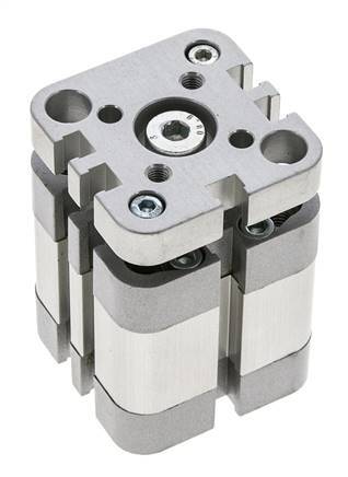 ISO 21287 Compact Double Acting Cylinder 32-10mm - Magnetic - Non-Rotating