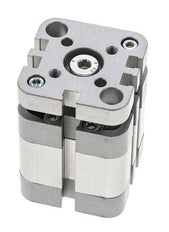 ISO 21287 Kompakter doppeltwirkender Zylinder 32-10mm - magnetisch - nicht drehend