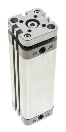 ISO 21287 Kompakter doppeltwirkender Zylinder 32-100mm - magnetisch - nicht drehend