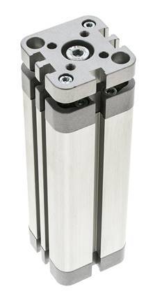 ISO 21287 Kompakter doppeltwirkender Zylinder 32-100mm - magnetisch - nicht drehend