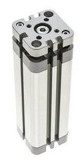 ISO 21287 Kompakter doppeltwirkender Zylinder 32-100mm - magnetisch - nicht drehend