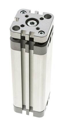ISO 21287 Kompakter doppeltwirkender Zylinder 32-100mm - magnetisch - nicht drehend