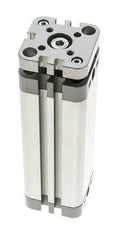 ISO 21287 Kompakter doppeltwirkender Zylinder 32-100mm - magnetisch - nicht drehend