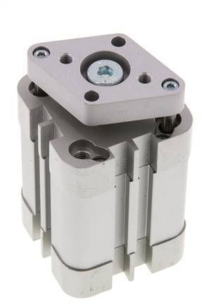 ISO 21287 Kompakter doppeltwirkender Zylinder 32-25mm - magnetisch - nicht drehend