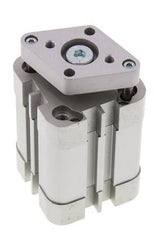 ISO 21287 Kompakter doppeltwirkender Zylinder 32-25mm - magnetisch - nicht drehend