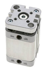 ISO 21287 Kompakter doppeltwirkender Zylinder 32-30mm - magnetisch - nicht drehend