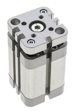 ISO 21287 Kompakter doppeltwirkender Zylinder 32-30mm - magnetisch - nicht drehend