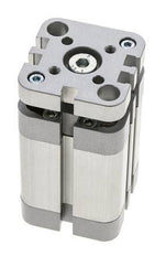 ISO 21287 Kompakter doppeltwirkender Zylinder 32-30mm - magnetisch - nicht drehend