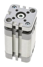 ISO 21287 Kompakter doppeltwirkender Zylinder 32-30mm - magnetisch - nicht drehend