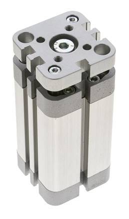 ISO 21287 Kompakter doppeltwirkender Zylinder 32-50mm - magnetisch - nicht drehend