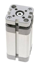 ISO 21287 Kompakter doppeltwirkender Zylinder 32-50mm - magnetisch - nicht drehend
