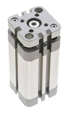 ISO 21287 Kompakter doppeltwirkender Zylinder 32-50mm - magnetisch - nicht drehend