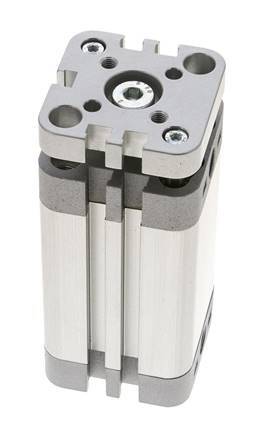ISO 21287 Kompakter doppeltwirkender Zylinder 32-50mm - magnetisch - nicht drehend