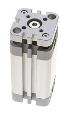 ISO 21287 Kompakter doppeltwirkender Zylinder 32-50mm - magnetisch - nicht drehend