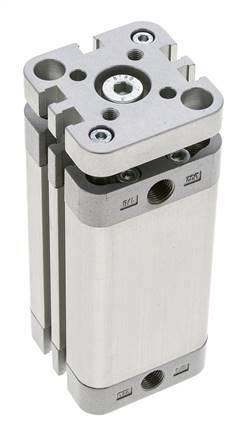 ISO 21287 Kompakter doppeltwirkender Zylinder 32-60mm - magnetisch - nicht drehend