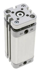ISO 21287 Kompakter doppeltwirkender Zylinder 32-60mm - magnetisch - nicht drehend